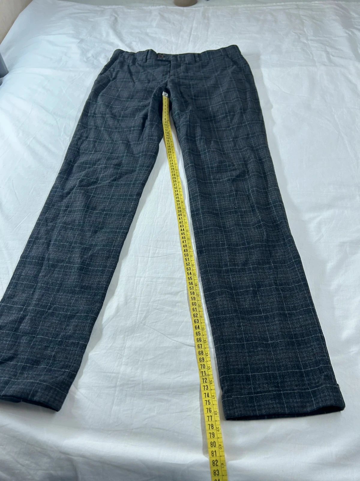 Calça Chino xadrez Devred slim fit – photo 6